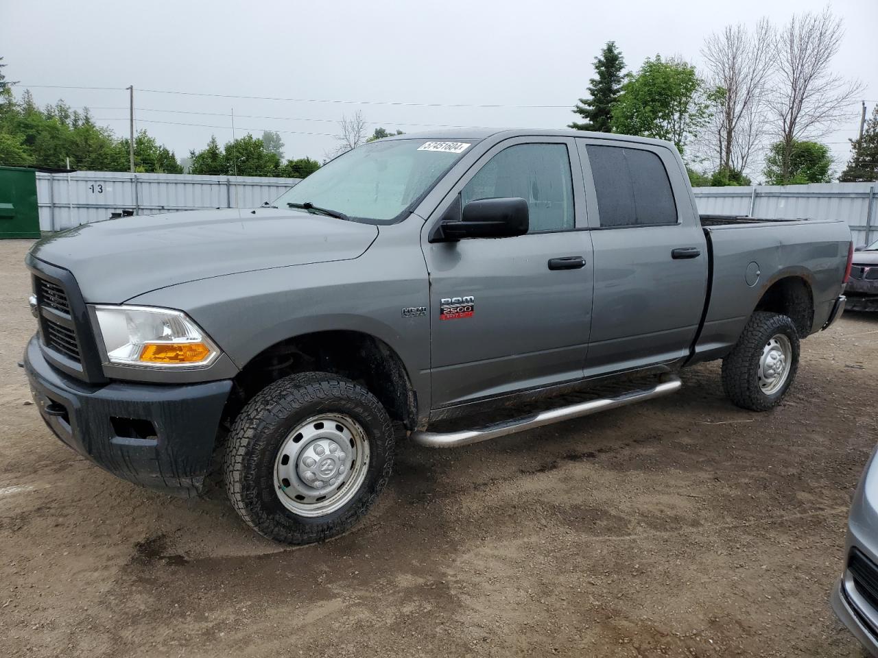 2012 Dodge Ram 2500 St vin: 3C6TD5CT8CG180159