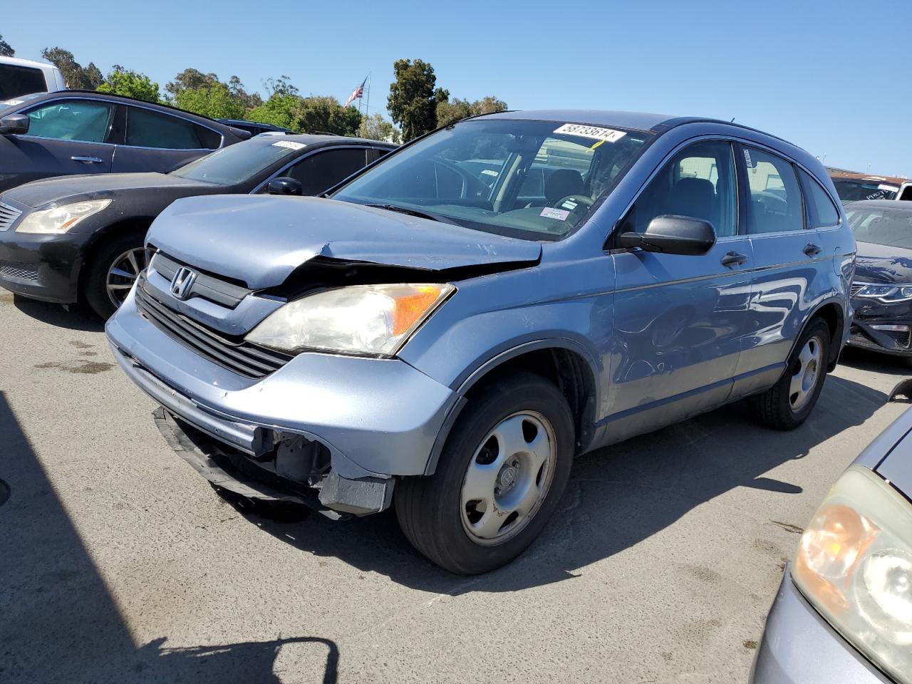 JHLRE38318C009666 2008 Honda Cr-V Lx