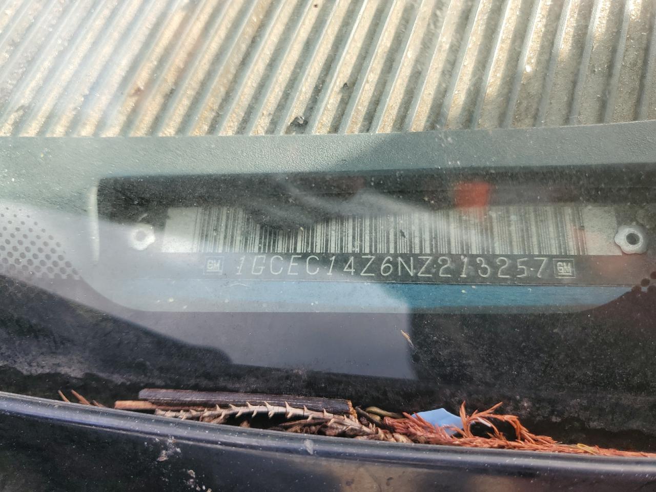 1GCEC14Z6NZ213257 1992 Chevrolet Gmt-400 C1500