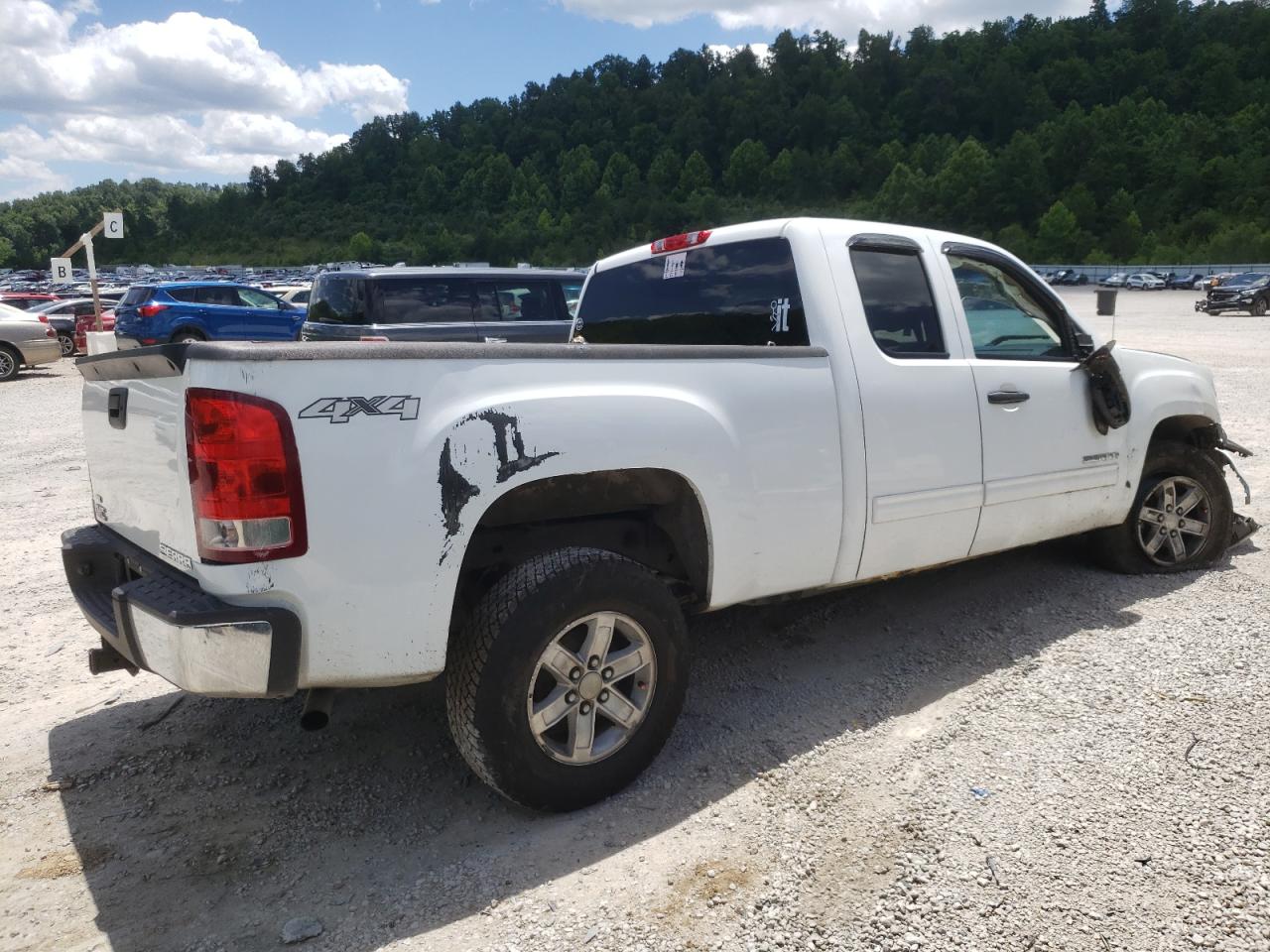 2012 GMC Sierra K1500 Sle vin: 1GTR2VE76CZ133656