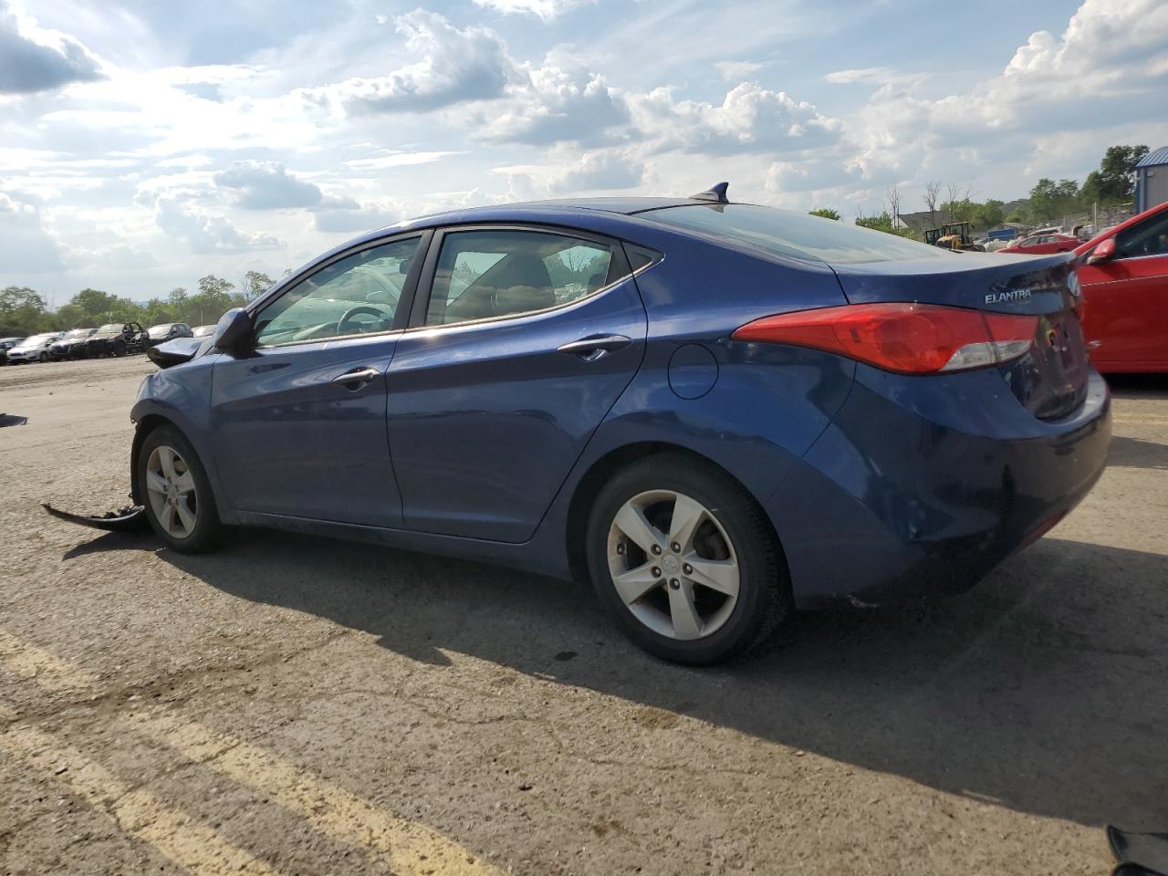 KMHDH4AEXDU499816 2013 Hyundai Elantra Gls