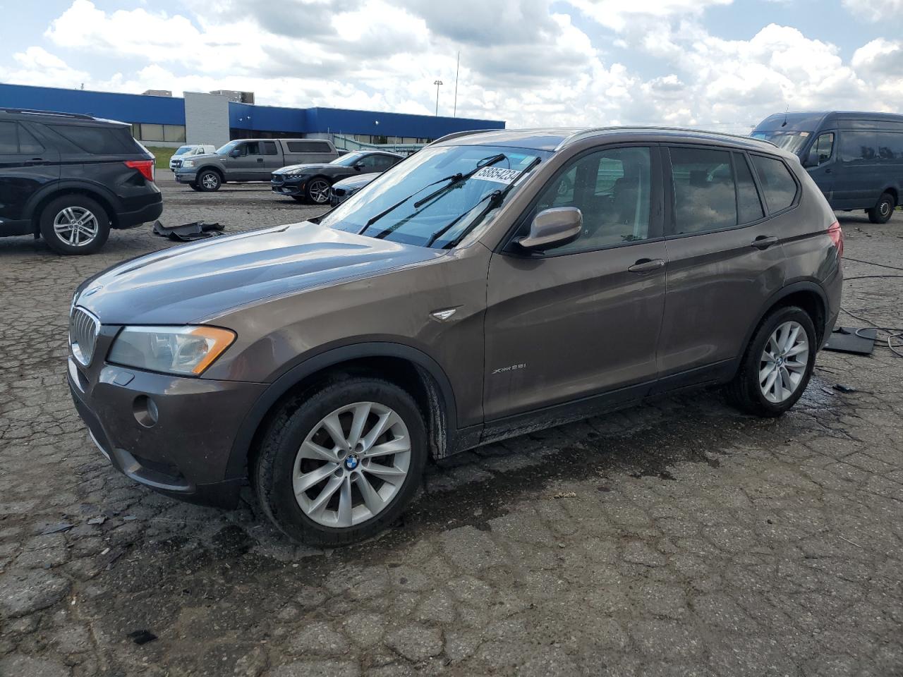 2013 BMW X3 xDrive28I vin: 5UXWX9C57D0A19833