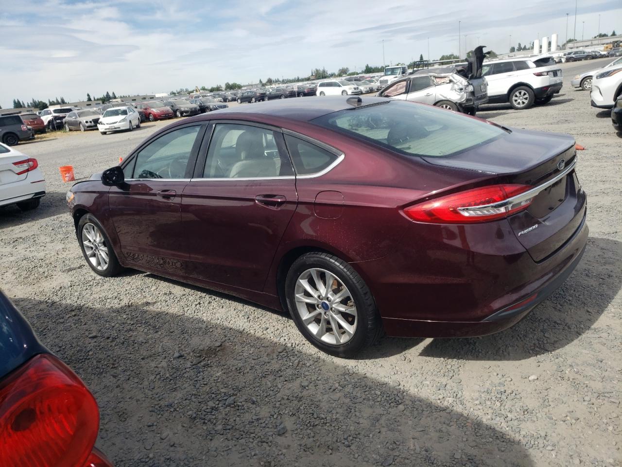 2017 Ford Fusion Se vin: 3FA6P0HD8HR215981