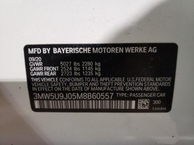 2021 BMW M340XI - 3MW5U9J05M8B60557