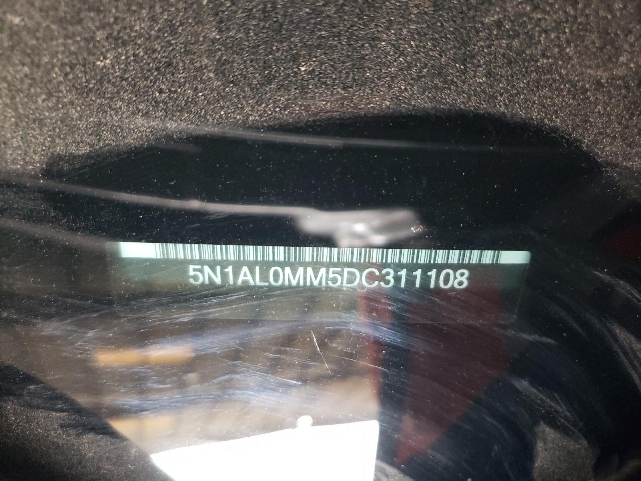 5N1AL0MM5DC311108 2013 Infiniti Jx35