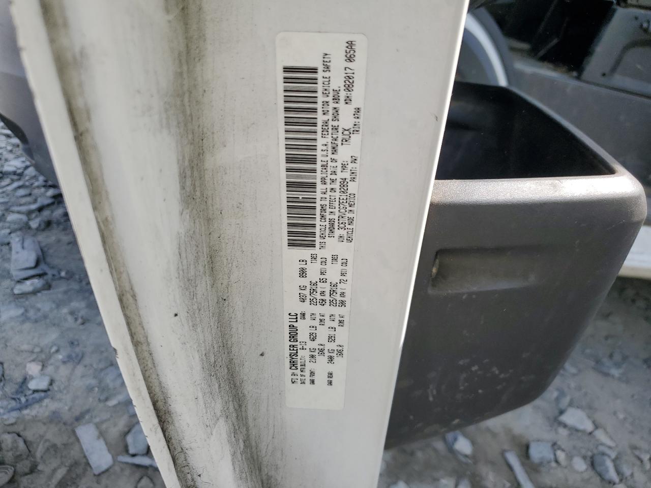 3C6TRVCG7EE102894 2014 Ram Promaster 2500 2500 High