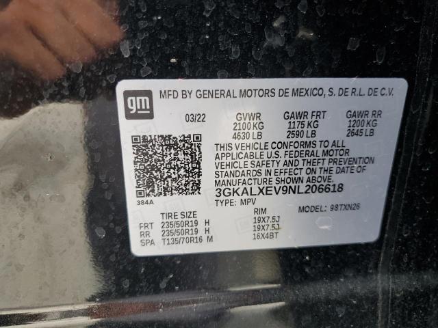 2022 GMC Terrain Denali VIN: 3GKALXEV9NL206618 Lot: 59766894