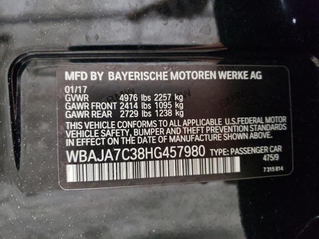 2017 BMW 530 XI - WBAJA7C38HG457980