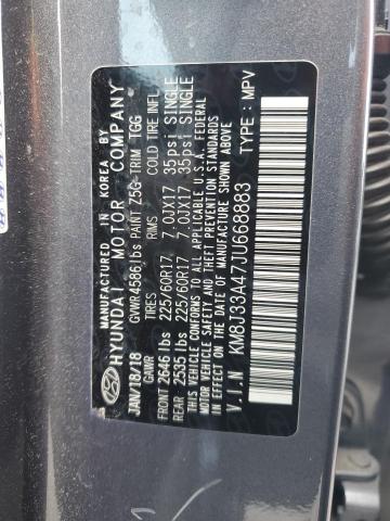 2018 HYUNDAI TUCSON SEL - KM8J33A47JU668883