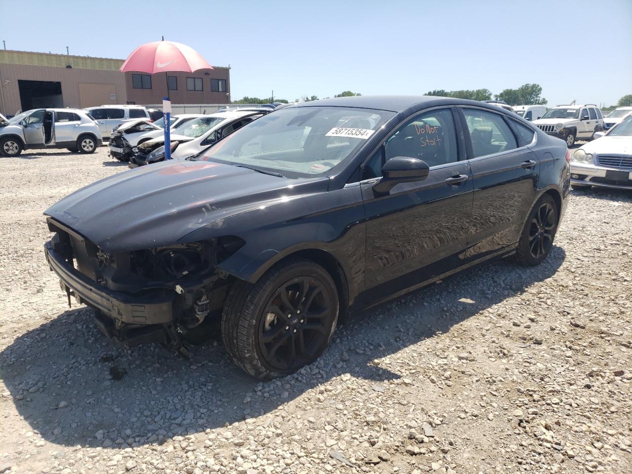 Lot #2953182207 2019 FORD FUSION SE