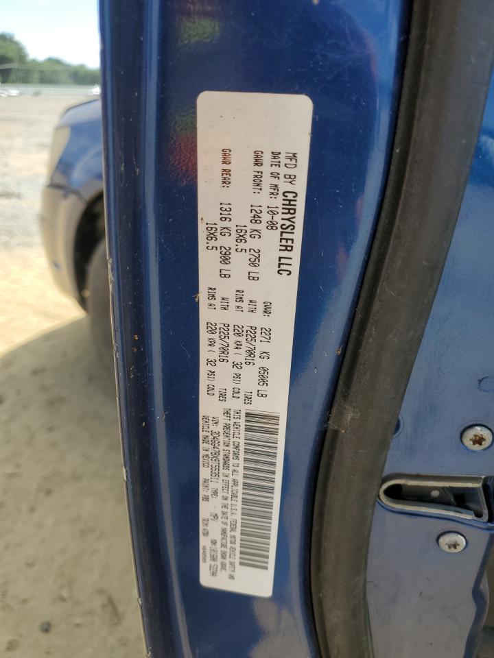 3D4GG47BX9T553511 2009 Dodge Journey Se