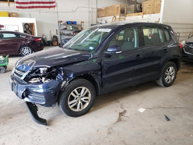 2013 Volkswagen Tiguan S VIN: WVGAV7AX4DW557700 Lot: 59238034