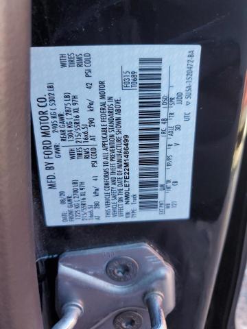 2021 Ford Transit Connect Xl VIN: NM0LE7E22M1486499 Lot: 59744654