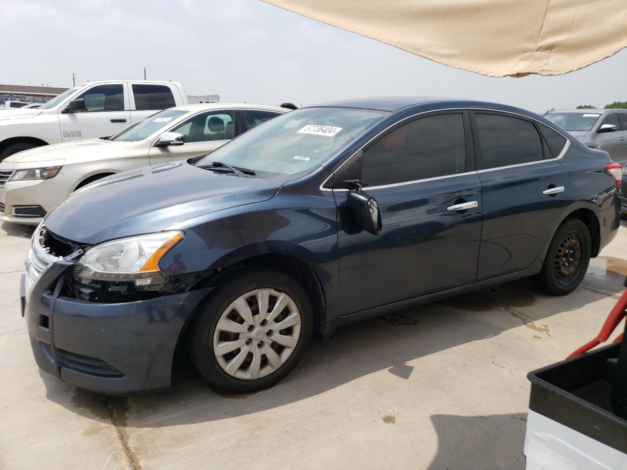 3N1AB7AP3EL680217 2014 Nissan Sentra S