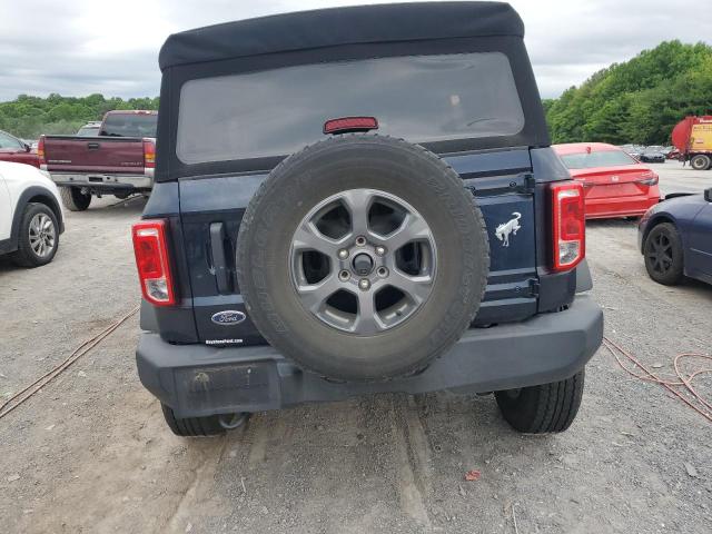 2021 Ford Bronco Base VIN: 1FMDE5BH6MLA82898 Lot: 58107414