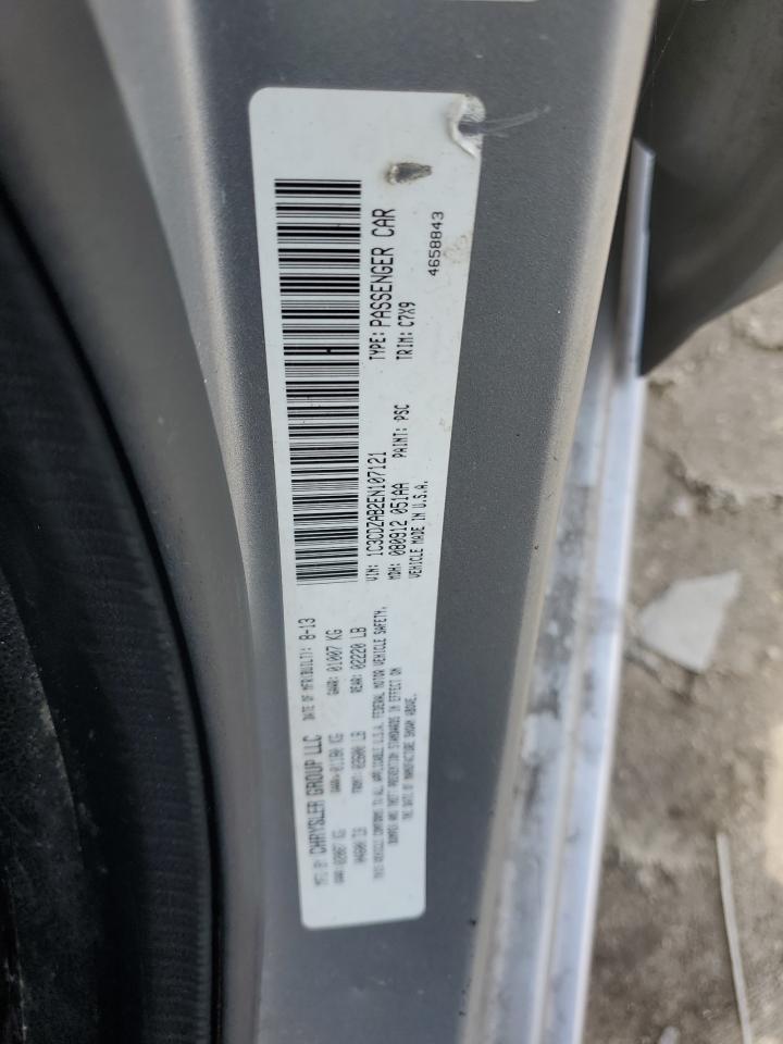 1C3CDZAB2EN107121 2014 Dodge Avenger Se