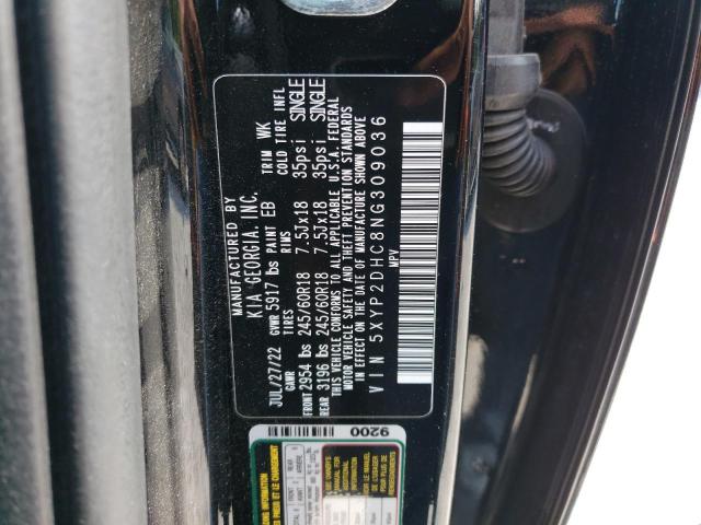 2022 KIA TELLURIDE - 5XYP2DHC8NG309036