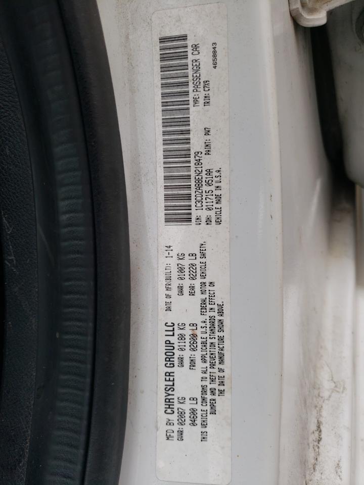 1C3CDZAB8EN218479 2014 Dodge Avenger Se