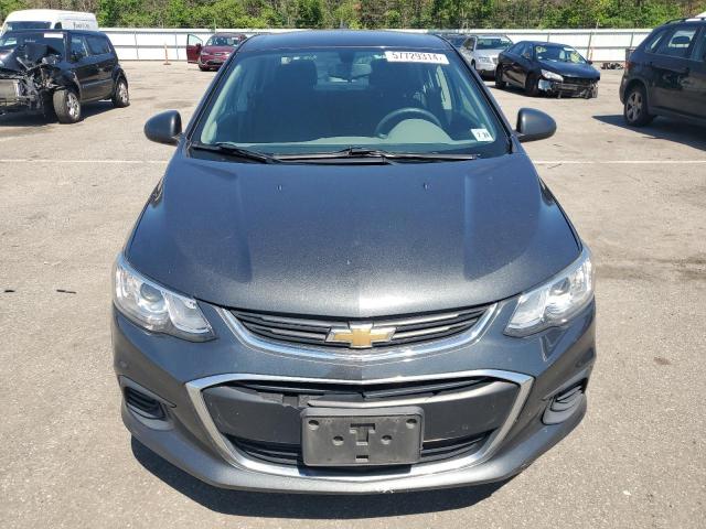 2019 Chevrolet Sonic Lt VIN: 1G1JD5SB0K4125606 Lot: 57729314