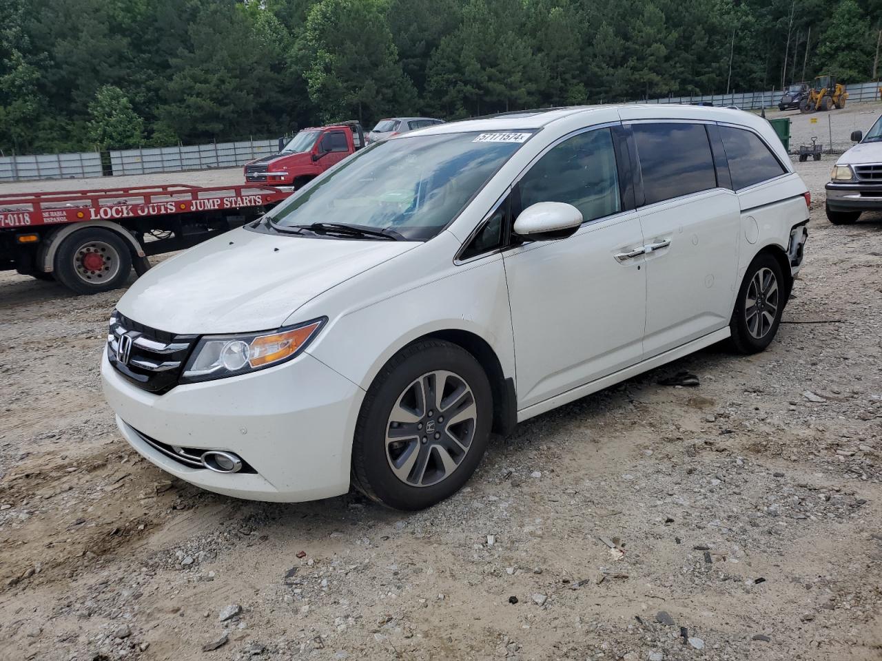 5FNRL5H94EB032893 2014 Honda Odyssey Touring