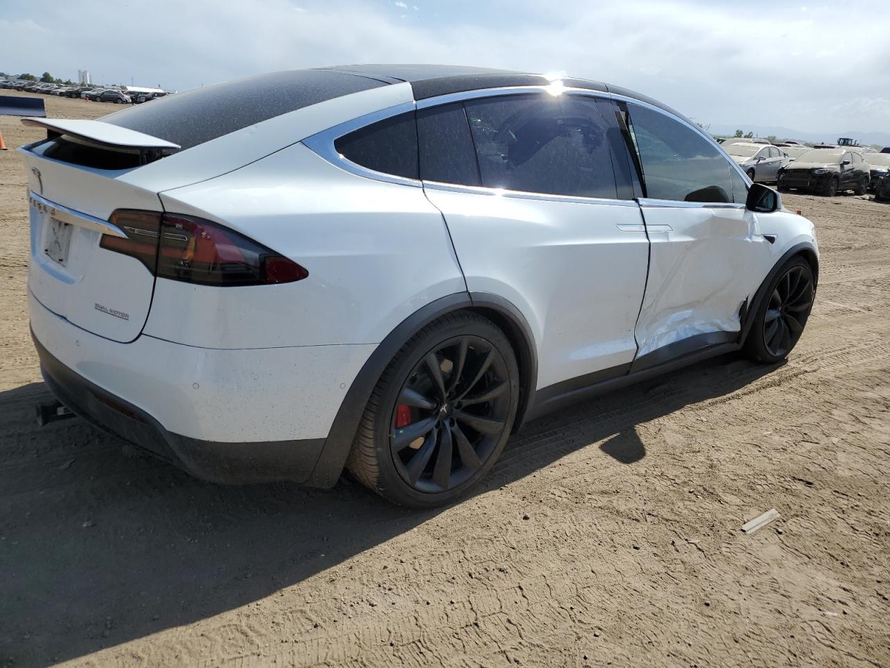 Lot #2989192707 2020 TESLA MODEL X