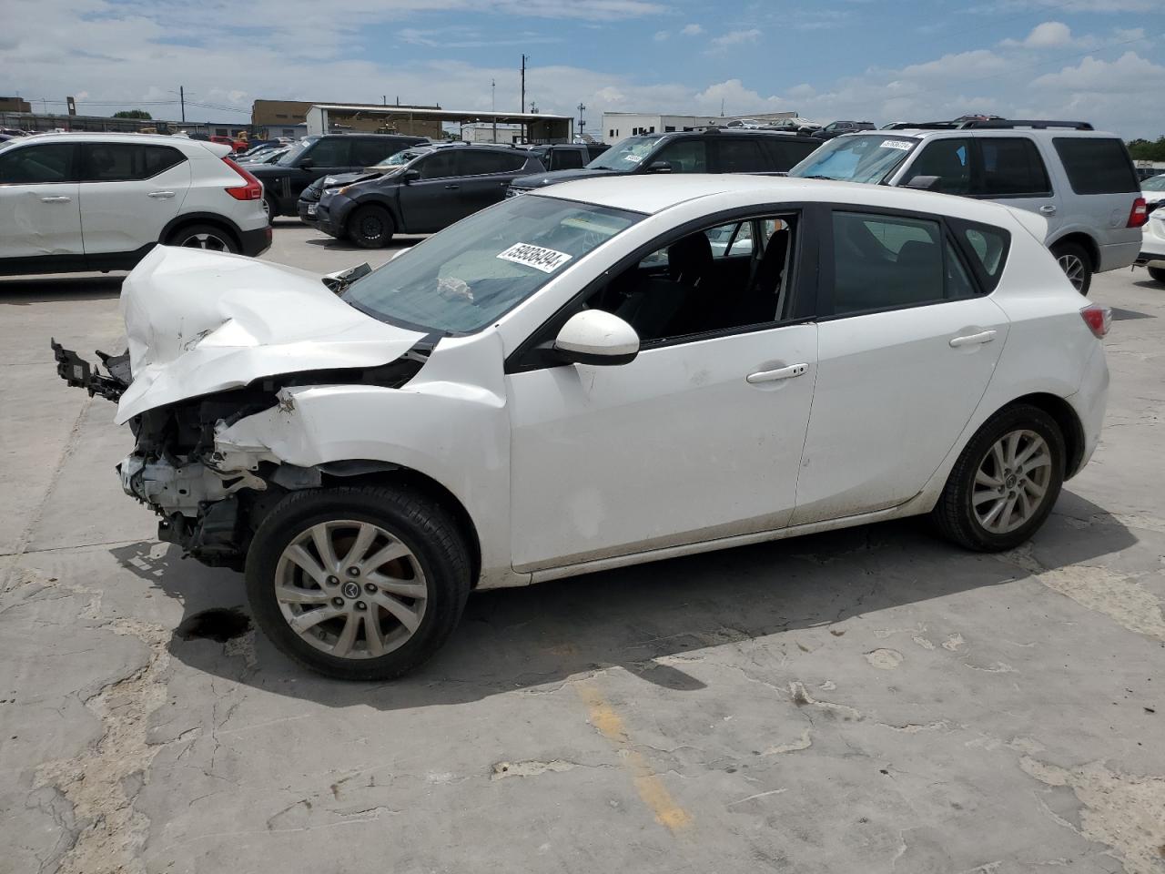 2013 Mazda 3 I vin: JM1BL1L78D1834676