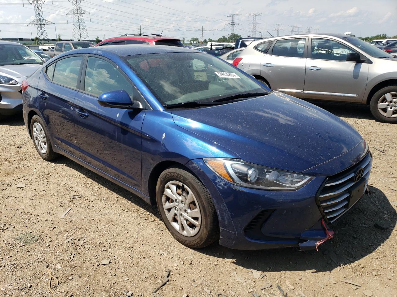 2017 Hyundai Elantra Se vin: 5NPD74LF9HH078540