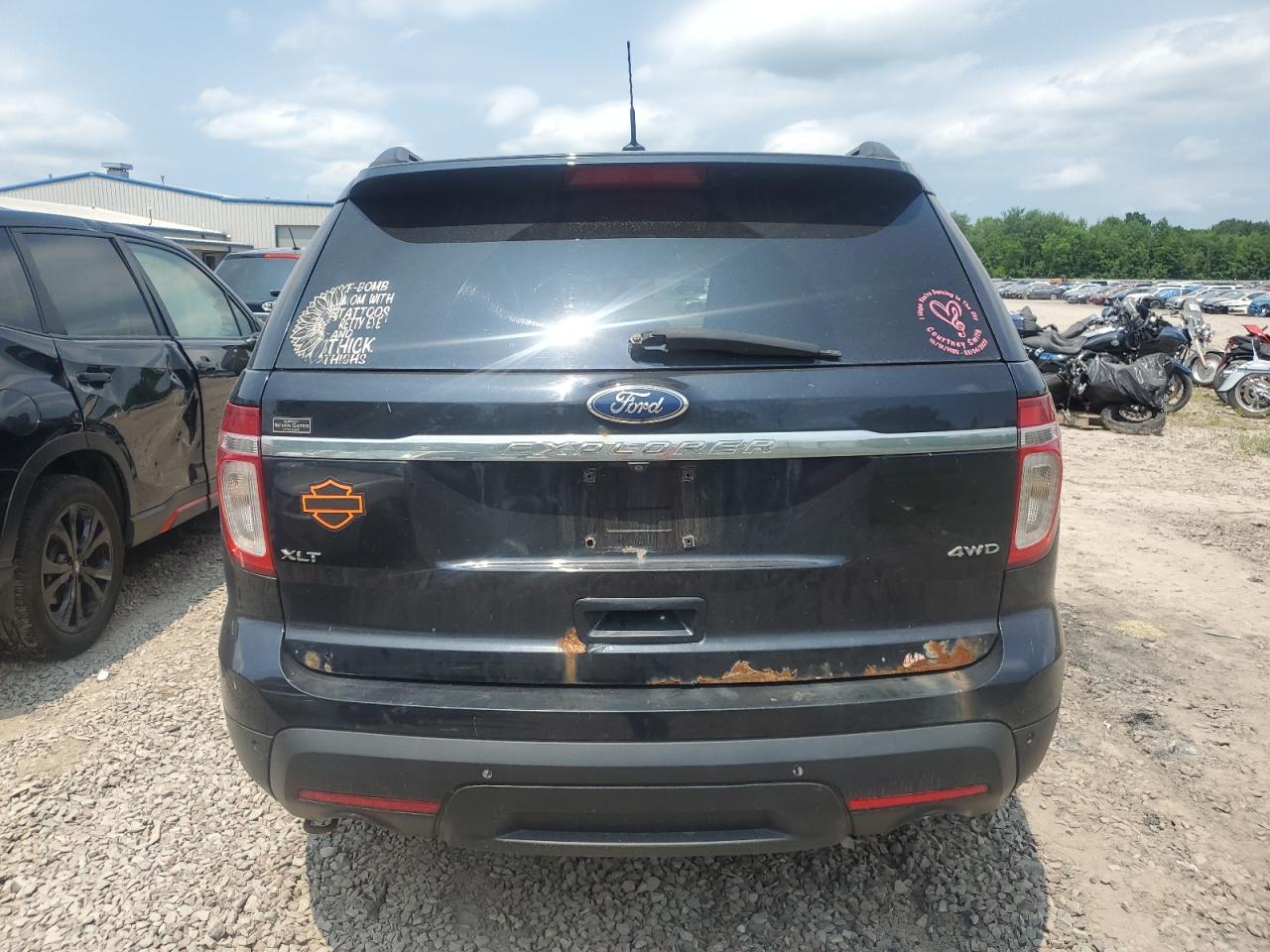 1FMHK8D84BGA95616 2011 Ford Explorer Xlt