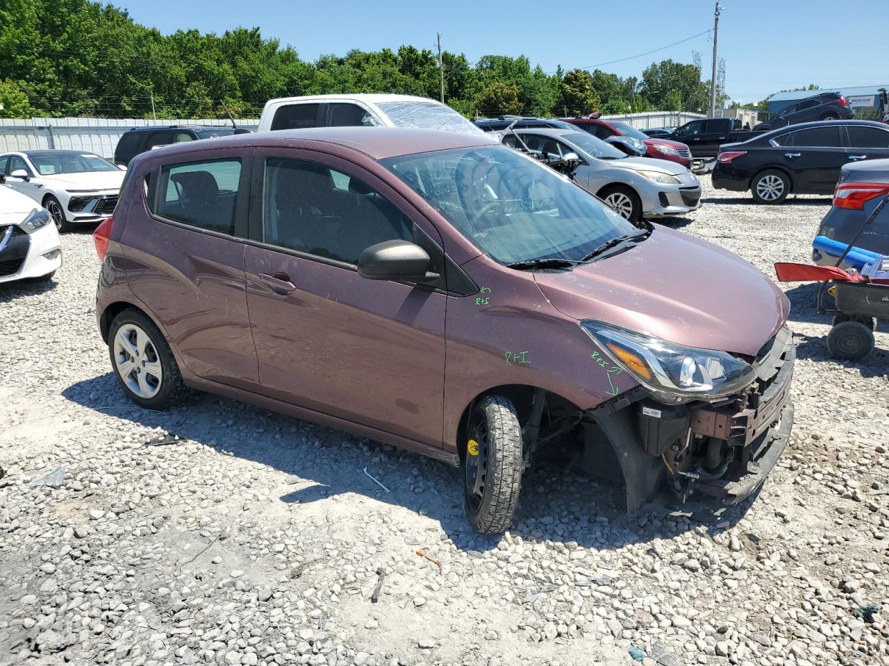 2020 Chevrolet Spark Ls vin: KL8CB6SA6LC424357