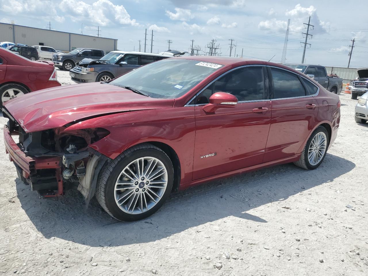 2014 Ford Fusion Se Hybrid vin: 3FA6P0LU7ER305920