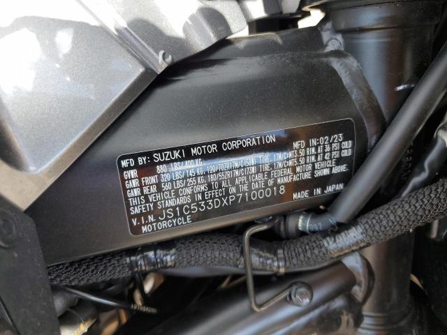 2023 SUZUKI GSX-S750 M - JS1C533DXP7100018
