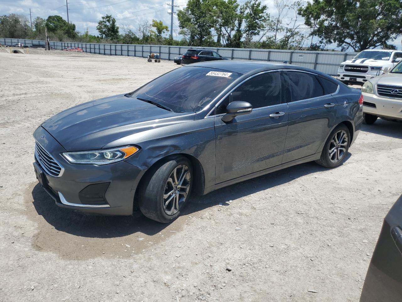 2019 Ford Fusion Sel vin: 3FA6P0CD9KR233792