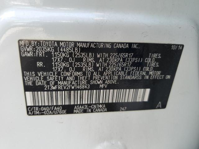 2T3WFREV2FW146843 2015 TOYOTA RAV 4 - Image 13