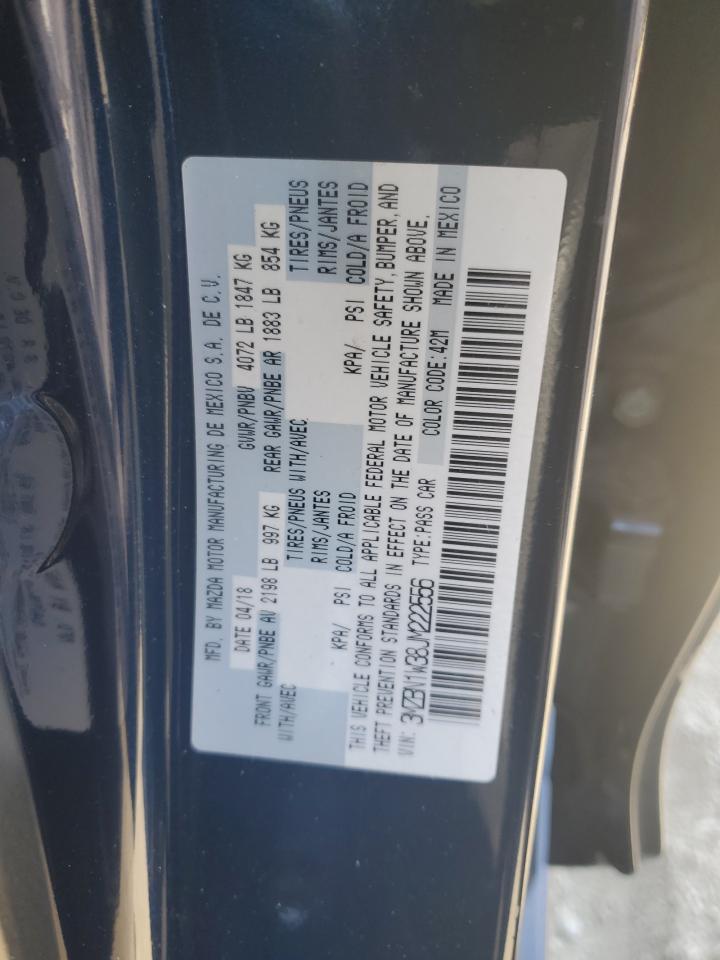 3MZBN1W38JM222556 2018 Mazda 3 Grand Touring