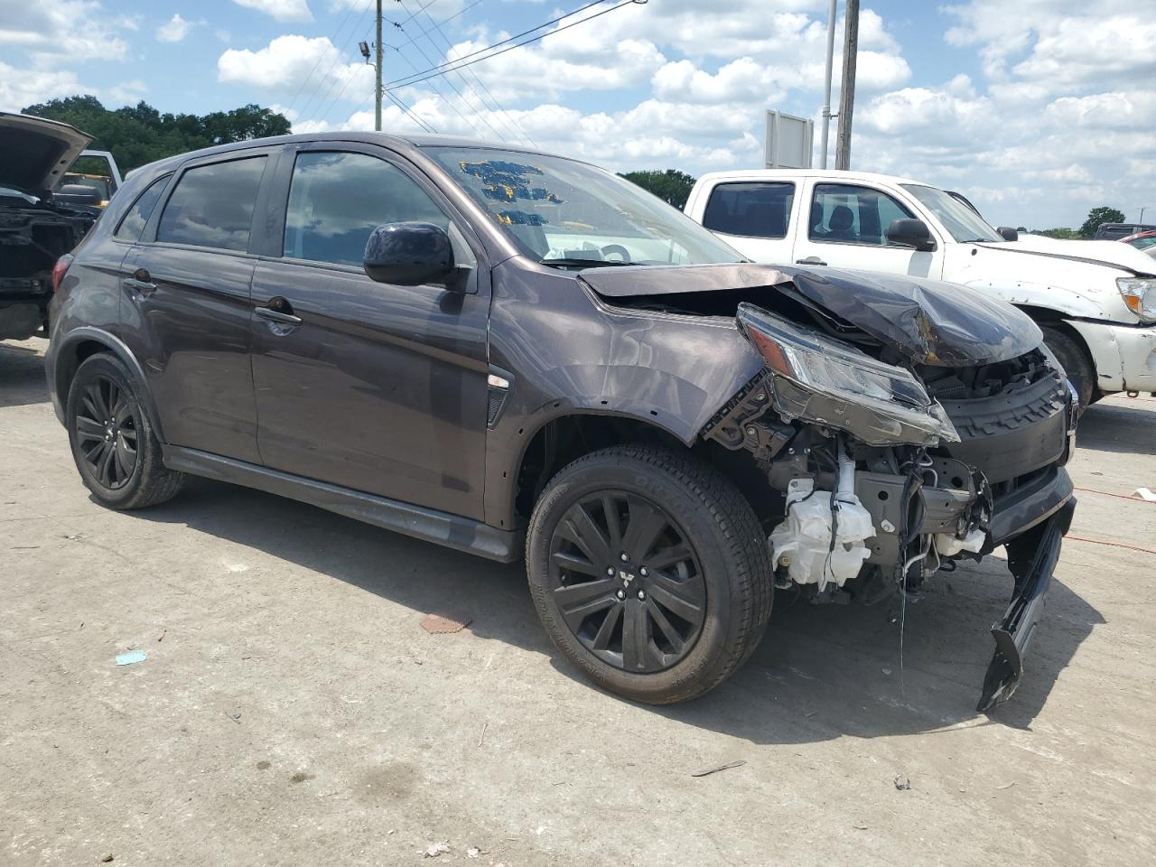 2021 Mitsubishi Outlander Sport Es vin: JA4APUAU1MU021120