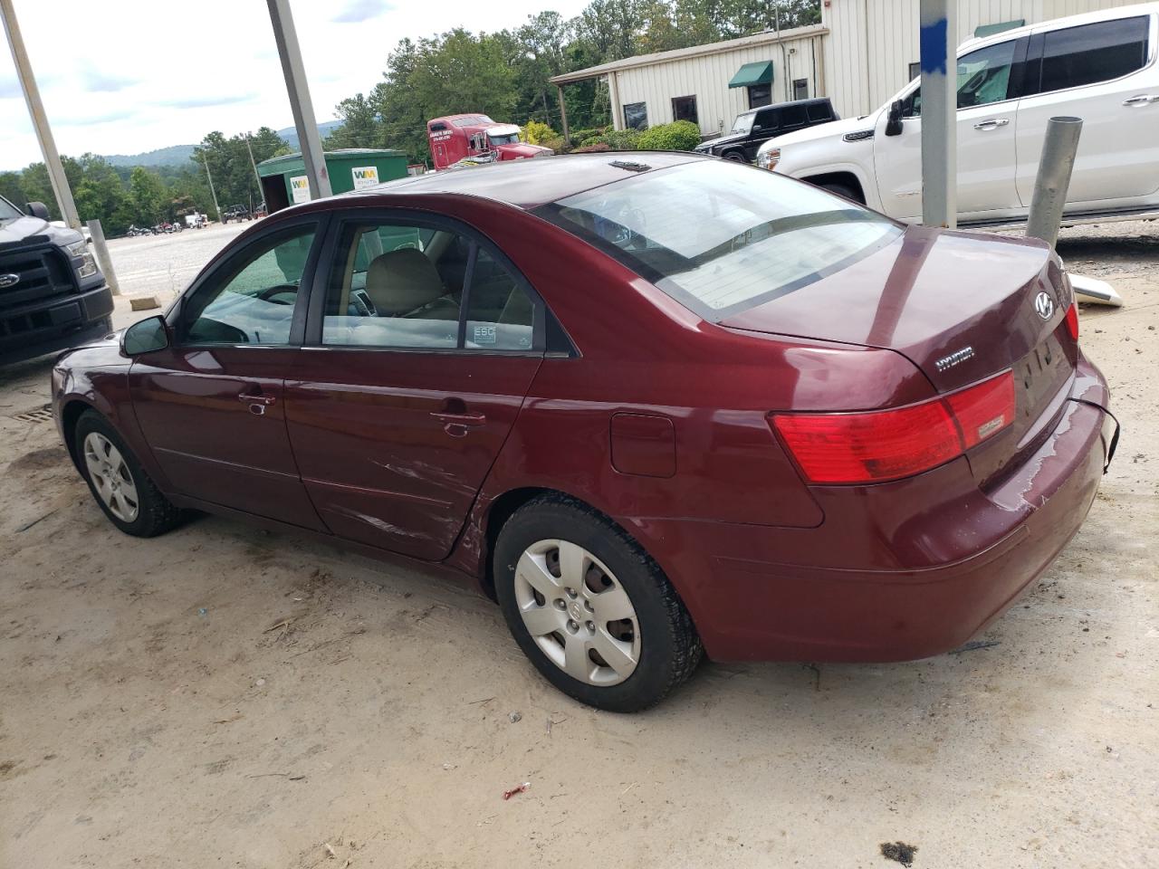 5NPET46C89H444846 2009 Hyundai Sonata Gls