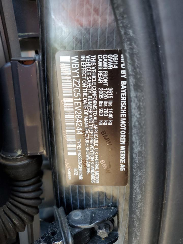 WBY1Z2C51EV284244 2014 BMW I3 Bev