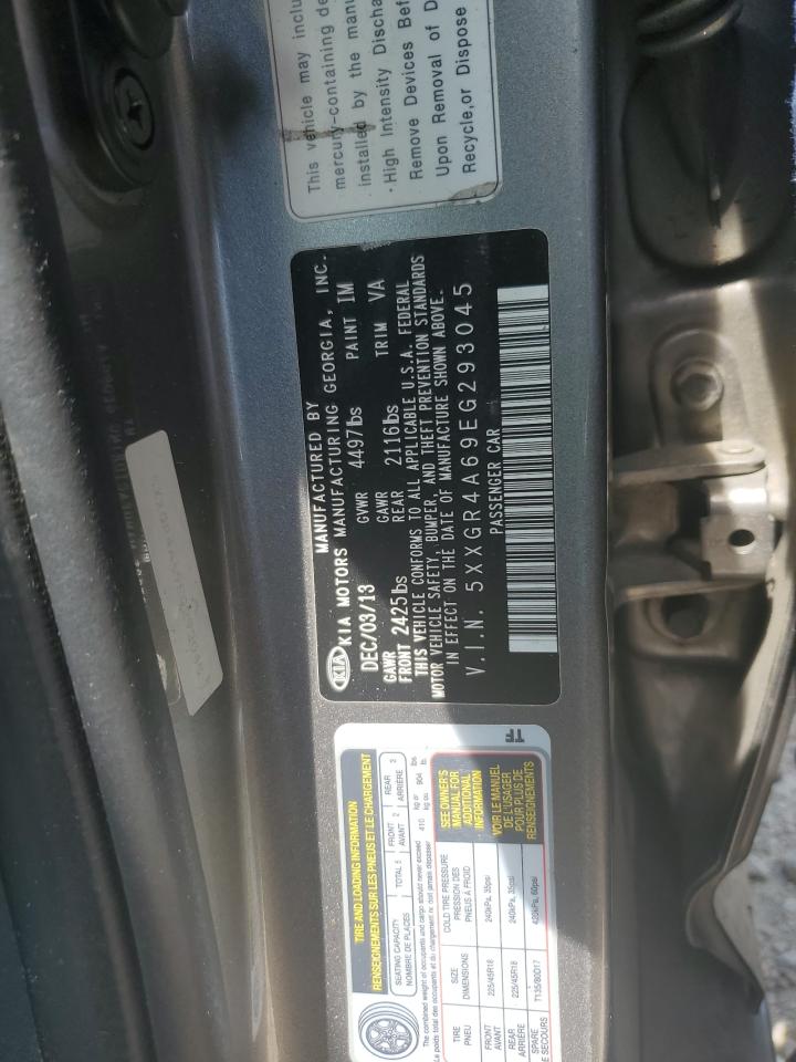 5XXGR4A69EG293045 2014 Kia Optima Sx