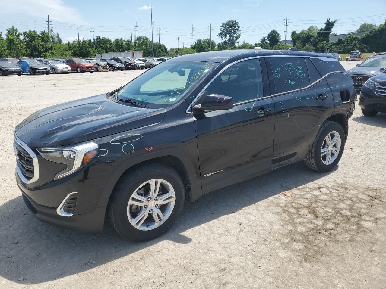 2018 GMC Terrain Sle vin: 3GKALMEV0JL402570