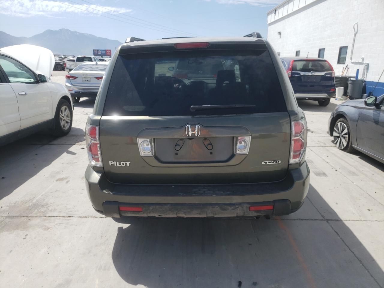 2HKYF18436H536449 2006 Honda Pilot Ex