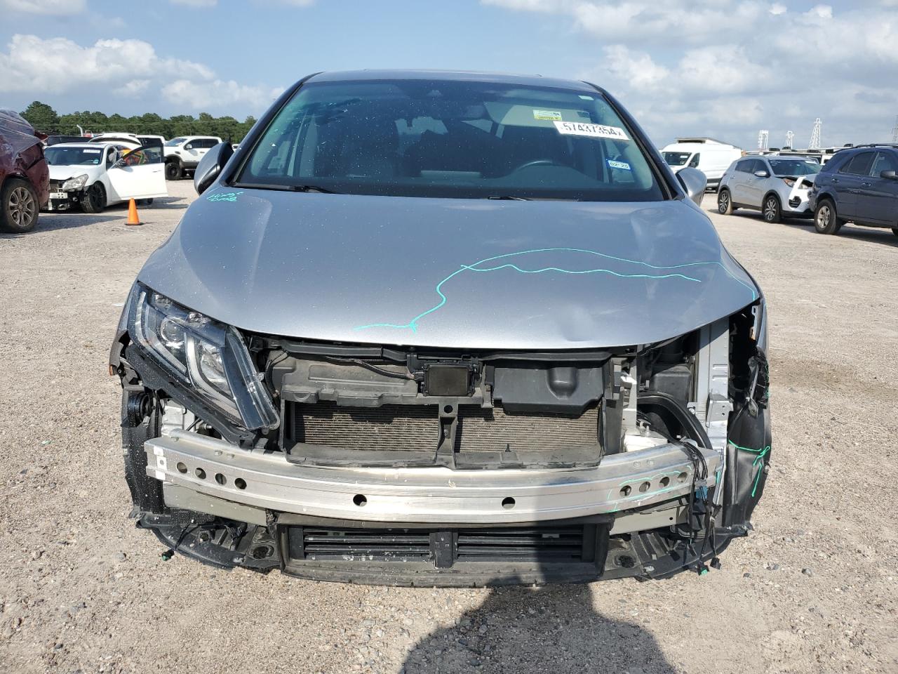 5FNRL6H71KB068444 2019 Honda Odyssey Exl