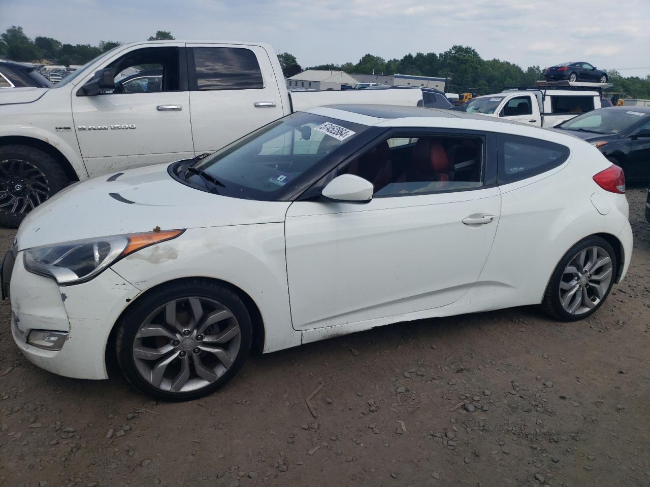 2012 Hyundai Veloster vin: KMHTC6AD1CU073640