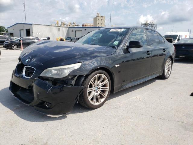 BMW 528 I 2010 black  gas WBANU5C52AC366294 photo #1