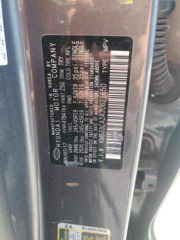 2018 Hyundai Tucson Value VIN: KM8J3CA24JU621650 Lot: 60061394