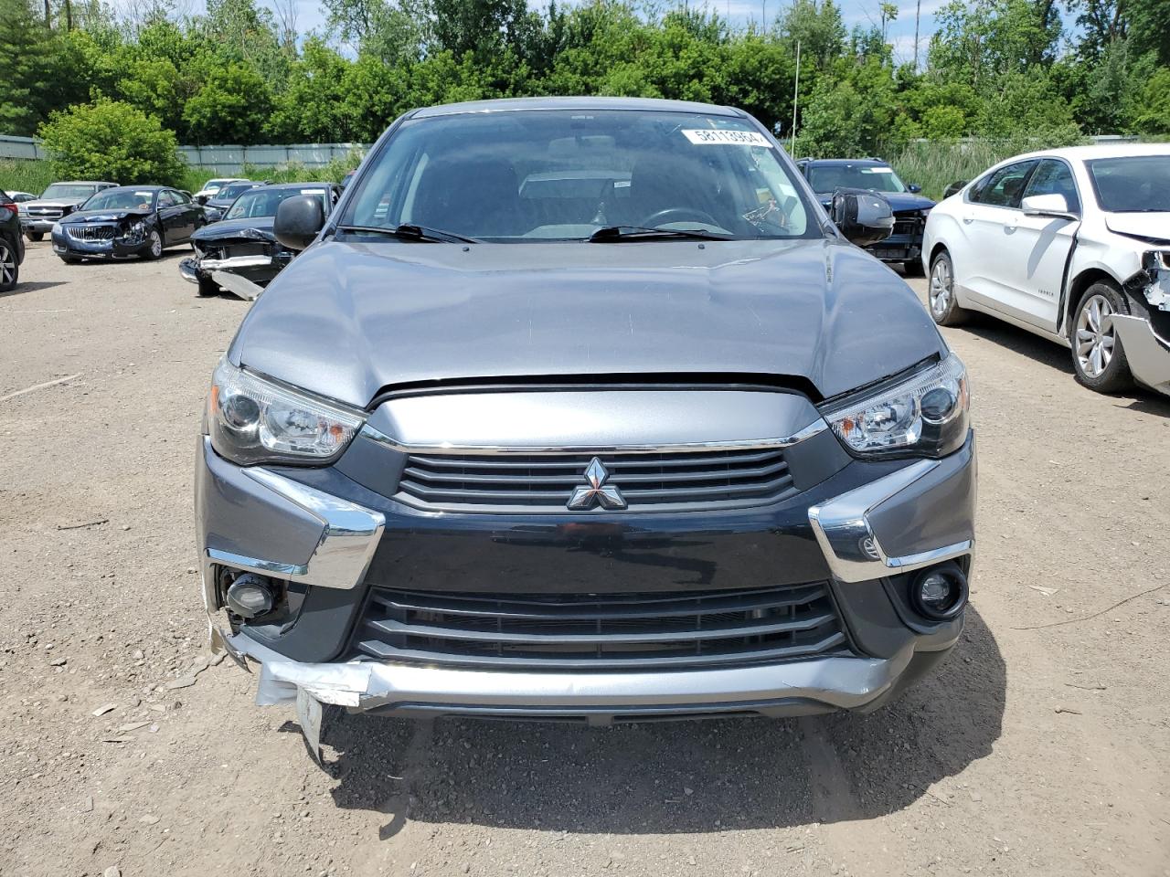 2017 Mitsubishi Outlander Sport Es vin: JA4AR3AU3HZ050924