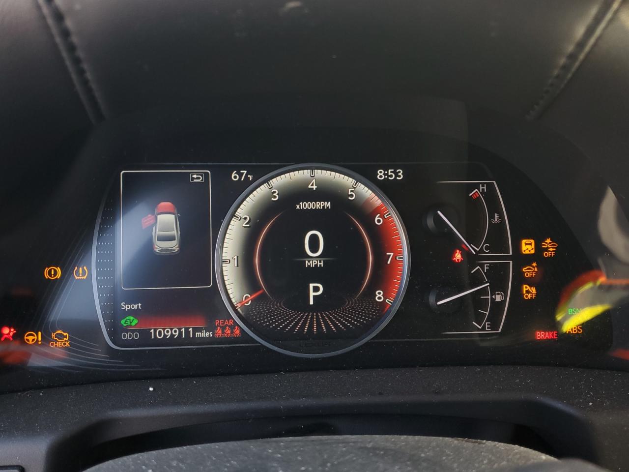 58AD21B1XLU008275 2020 Lexus Es 300H