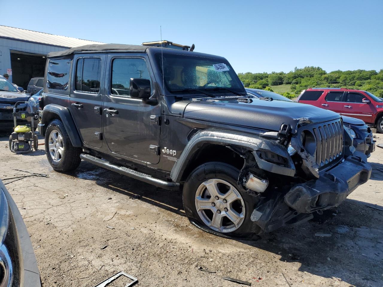 2018 Jeep Wrangler Unlimited Sport vin: 1C4HJXDGXJW151524