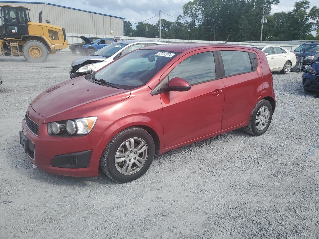 2012 Chevrolet Sonic Lt vin: 1G1JC6SH3C4111956