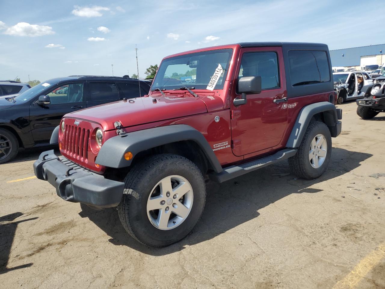 1C4AJWAG0DL523751 2013 Jeep Wrangler Sport