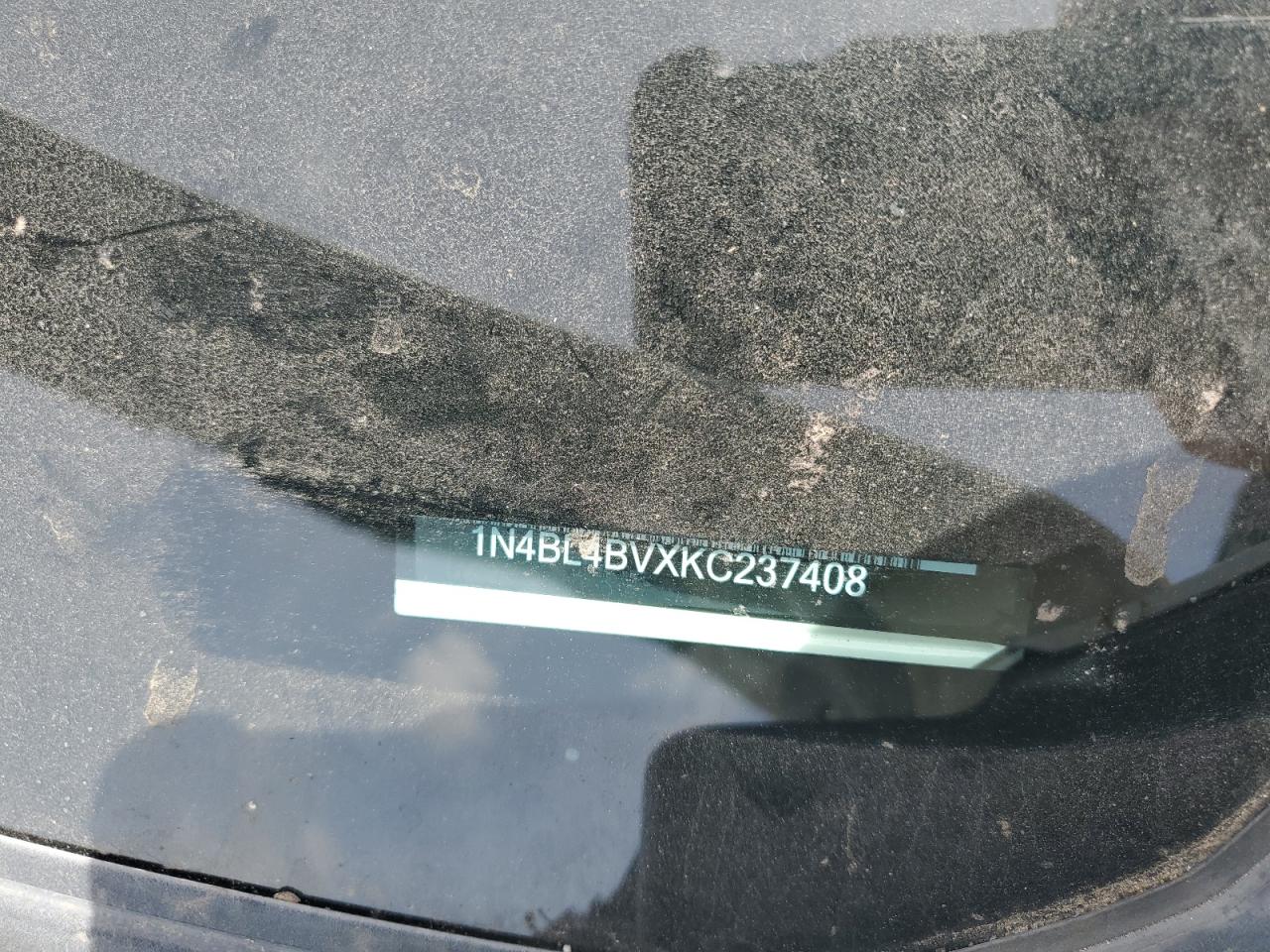 1N4BL4BVXKC237408 NISSAN ALTIMA 2019